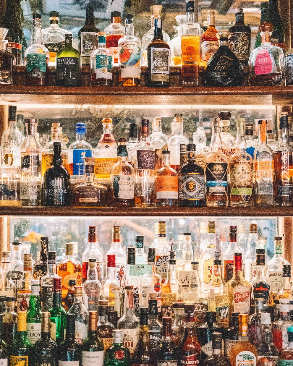 Rum and Fizz Menu